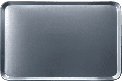 Teglia in alluminio bordo 3 cm - Cod. G073053